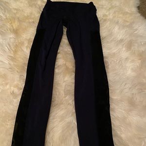 Purple workout leggings